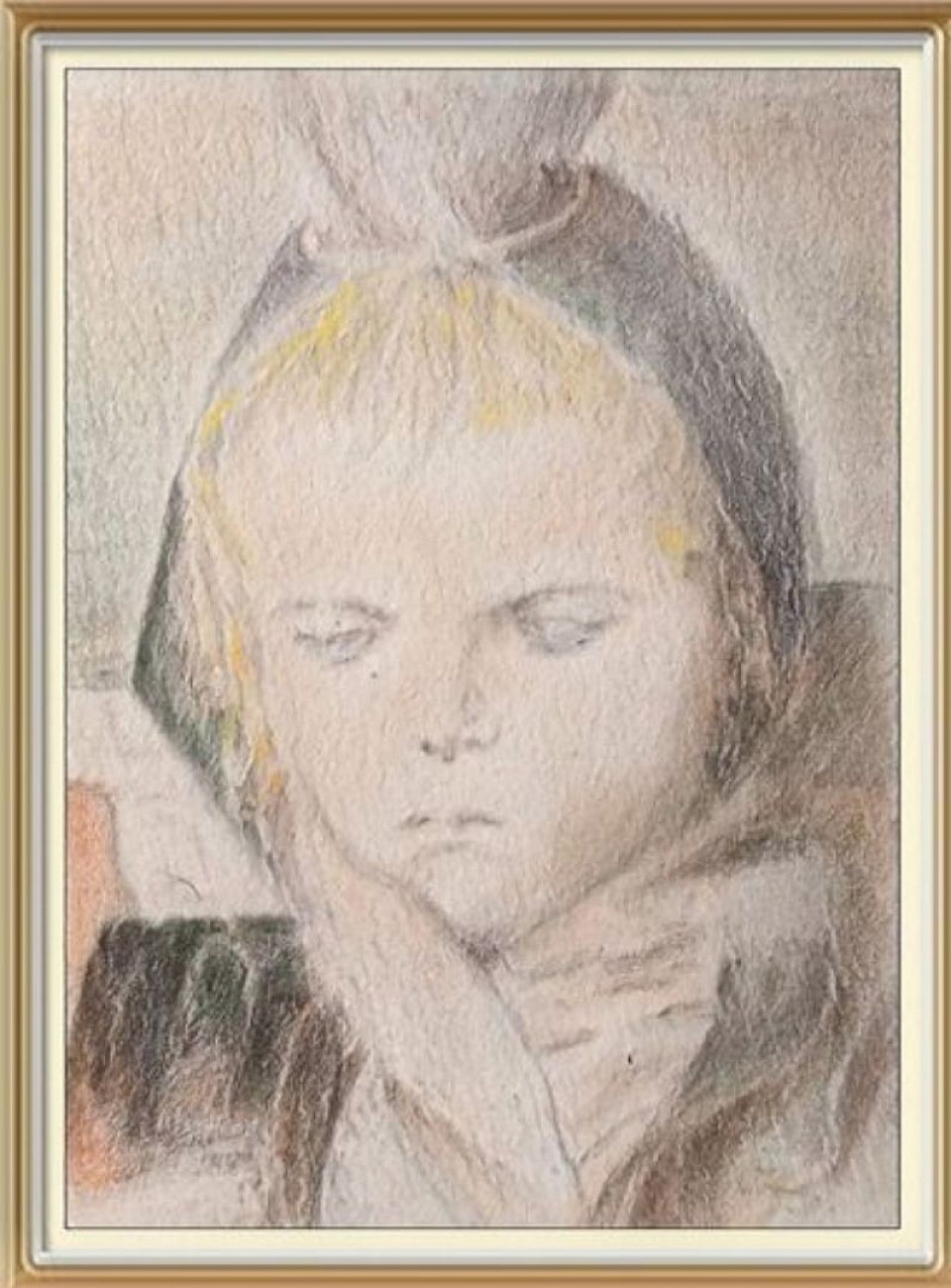 Портрет девушки (Гессен, около 1930 г.)